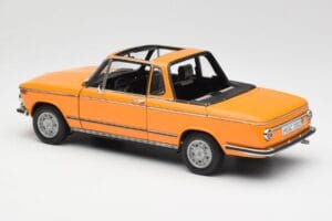 BMW 2002 E10 カブリオレ Colorado オレンジ AUTOart 1:18 80430300713 メタル - 画像 7/8