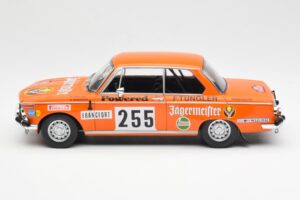 BMW 2002 Jagermeister #255 W. Stiller Rally Monte Carlo 1973 IXO 1:18 18RMC165 メタル - 画像 3/6