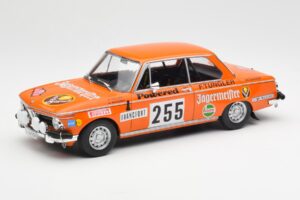 BMW 2002 Jagermeister #255 W. Stiller Rally Monte Carlo 1973 IXO 1:18 18RMC165 メタル