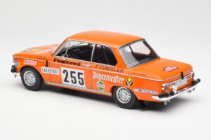 BMW 2002 Jagermeister #255 W. Stiller Rally Monte Carlo 1973 IXO 1:18 18RMC165 メタル - 画像 5/6