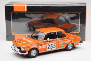 BMW 2002 Jagermeister #255 W. Stiller Rally Monte Carlo 1973 IXO 1:18 18RMC165 メタル - 画像 6/6