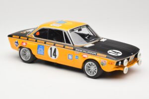 BMW 2800 CS BMW Alpina #14 H. Kelleners / G. Huber Winners 24 Hours of Spa 1970 Minichamps 1:18 155702714 メタル - 画像 4/6