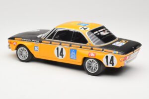 BMW 2800 CS BMW Alpina #14 H. Kelleners / G. Huber Winners 24 Hours of Spa 1970 Minichamps 1:18 155702714 メタル - 画像 5/6