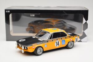BMW 2800 CS BMW Alpina #14 H. Kelleners / G. Huber Winners 24 Hours of Spa 1970 Minichamps 1:18 155702714 メタル - 画像 6/6