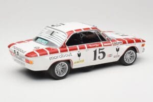 BMW 2800 CS E9 #15 Team Marabout Gaye / S. Braillard 24 Hours of Spa 1972 Minichamps 1:18 155722715 メタル - 画像 2/6