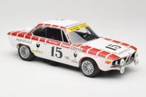 BMW 2800 CS E9 #15 Team Marabout Gaye / S. Braillard 24 Hours of Spa 1972 Minichamps 1:18 155722715 メタル - 画像 4/6
