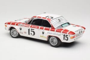 BMW 2800 CS E9 #15 Team Marabout Gaye / S. Braillard 24 Hours of Spa 1972 Minichamps 1:18 155722715 メタル - 画像 5/6