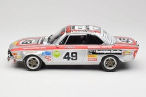 BMW 2800 CS E9 #49 Team Schnitzer G. Herzog / H. Heyer 24 Hours of Spa 1972 Minichamps 1:18 155722749 メタル - 画像 3/6