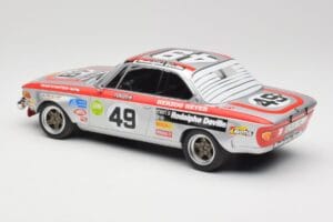 BMW 2800 CS E9 #49 Team Schnitzer G. Herzog / H. Heyer 24 Hours of Spa 1972 Minichamps 1:18 155722749 メタル - 画像 5/6