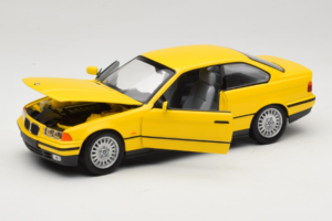 BMW 3 Series E36 クーペ イエロー UT Models 1:18 180023320 メタル - 画像 2/8