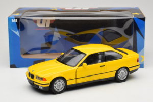 BMW 3 Series E36 クーペ イエロー UT Models 1:18 180023320 メタル - 画像 8/8