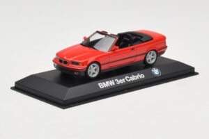 BMW 3 Series E30 カブリオレ レッド Minichamps 1:43 80429421500 メタル - 画像 2/4