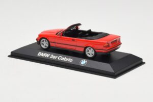 BMW 3 Series E30 カブリオレ レッド Minichamps 1:43 80429421500 メタル - 画像 3/4