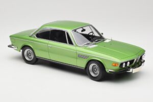 BMW 3.0 CSi E9 Green Metallic Minichamps 1:18 155028034 メタル - 画像 4/6