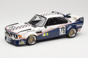 BMW 3.0 CSL E9 Garage Du Bac #76 P. Depnic / H. Coulon 24 Hours of Le Mans 1977 Minichamps 1:18 155772576 メタル