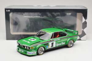 BMW 3.0 CSL E9 #1 Alpina G. Nilsson / D. Quester Winners Nürburgring 1977 Minichamps 1:18 155772501 メタル - 画像 6/6