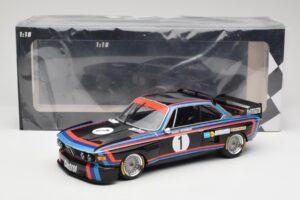 BMW 3.0 CSL E9 #1 BMW Motorsport H-J. Stuck Winner Norisring Trophy 1974 Minichamps 1:18 155742691 メタル - 画像 6/6