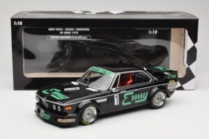 BMW 3.0 CSL E9 #1 F. Grano / P. Xhenceval GP Brno 1978 Minichamps 1:18 155782501 メタル - 画像 6/6