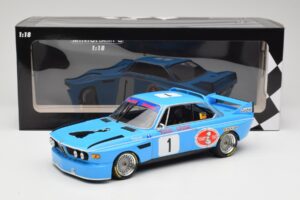 BMW 3.0 CSL E9 #1 Precision Liegeoise J. Peltier / C. Lafosse Winners 4 Hours Monza 1974 Minichamps 1:18 155742681 メタル - 画像 6/6