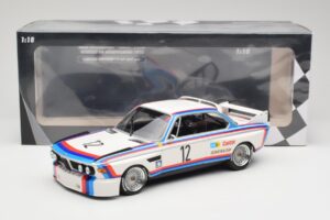 BMW 3.0 CSL E9 #12 BMW Motorsport C. Amon / H-J. Stuck Winners 6 Hours Nurburgring 1973 Minichamps 1:18 155732612 メタル - 画像 6/6