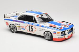BMW 3.0 CSL E9 #15 BMW Alpina J. Peltier / H. Menzel 24 Hours of Spa 1973 Minichamps 1:18 155732695 メタル - 画像 4/6