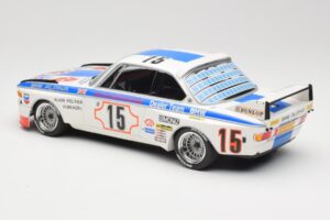 BMW 3.0 CSL E9 #15 BMW Alpina J. Peltier / H. Menzel 24 Hours of Spa 1973 Minichamps 1:18 155732695 メタル - 画像 5/6