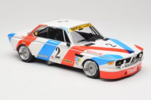BMW 3.0 CSL E9 #2 Luigi Racing A. de Fierlant / P. Xhenceval Winners 24 Hours of Spa 1975 Minichamps 1:18 155752602 メタル - 画像 4/6
