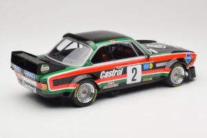BMW 3.0 CSL E9 #2 Luigi Racing J-M. de Wael / A. de Fierlant Winners GP Nurburgring 1976 Minichamps 1:18 155762502 メタル - 画像 2/6