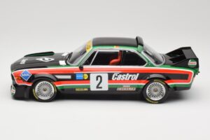 BMW 3.0 CSL E9 #2 Luigi Racing J-M. de Wael / A. de Fierlant Winners GP Nurburgring 1976 Minichamps 1:18 155762502 メタル - 画像 3/6