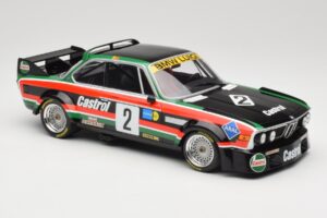 BMW 3.0 CSL E9 #2 Luigi Racing J-M. de Wael / A. de Fierlant Winners GP Nurburgring 1976 Minichamps 1:18 155762502 メタル - 画像 4/6