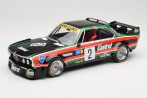 BMW 3.0 CSL E9 #2 Luigi Racing J-M. de Wael / A. de Fierlant Winners GP Nurburgring 1976 Minichamps 1:18 155762502 メタル