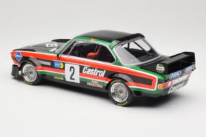 BMW 3.0 CSL E9 #2 Luigi Racing J-M. de Wael / A. de Fierlant Winners GP Nurburgring 1976 Minichamps 1:18 155762502 メタル - 画像 5/6