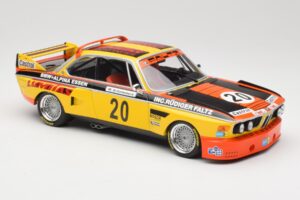 BMW 3.0 CSL E9 #20 BMW Faltz Alpina W. Werner / H. Schommers Norisring Trophy 1974 Minichamps 1:18 155742620 メタル - 画像 4/6