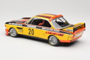 BMW 3.0 CSL E9 #20 BMW Faltz Alpina W. Werner / H. Schommers Norisring Trophy 1974 Minichamps 1:18 155742620 メタル - 画像 5/6