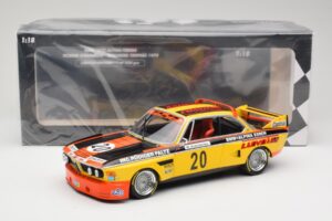 BMW 3.0 CSL E9 #20 BMW Faltz Alpina W. Werner / H. Schommers Norisring Trophy 1974 Minichamps 1:18 155742620 メタル - 画像 6/6