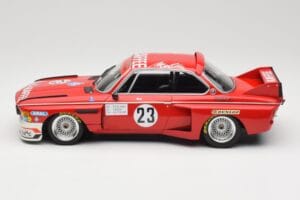 BMW 3.0 CSL E9 #23 Faltz Alpina A. de Fierlant / H. Grohs Zandvoort Trophy 1975 Minichamps 1:18 155752623 メタル - 画像 3/6