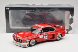 BMW 3.0 CSL E9 #23 Faltz Alpina A. de Fierlant / H. Grohs Zandvoort Trophy 1975 Minichamps 1:18 155752623 メタル - 画像 6/6