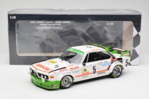 BMW 3.0 CSL E9 #5 Assoc Interim J-C. Chavan / A. Detrin Winners 24 Hours of Spa 1976 Minichamps 1:18 155762505 メタル - 画像 6/6