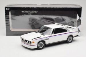 BMW 3.0 CSL E9 ホワイト Minichamps 1:18 155028136 メタル - 画像 6/6