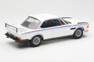 BMW 3.0 CSL E9 スポイラーセット付き ホワイト Minichamps 1:18 180029021 メタル - 画像 3/8