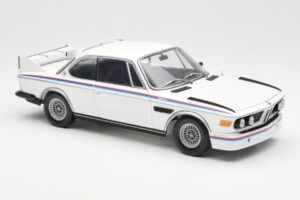 BMW 3.0 CSL E9 スポイラーセット付き ホワイト Minichamps 1:18 180029021 メタル - 画像 6/8