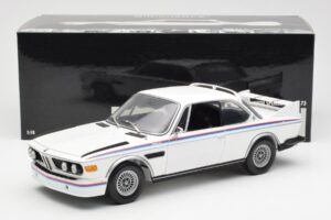 BMW 3.0 CSL E9 スポイラーセット付き ホワイト Minichamps 1:18 180029021 メタル - 画像 8/8