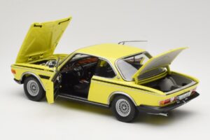 BMW 3.0 CSL E9 イエロー Minichamps 1:18 80430137980 メタル - 画像 5/8