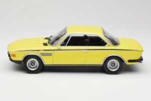 BMW 3.0 CSL E9 イエロー Minichamps 1:18 155028130 メタル - 画像 3/6