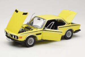 BMW 3.0 CSL E9 イエロー Minichamps 1:18 80430137980 メタル - 画像 2/8