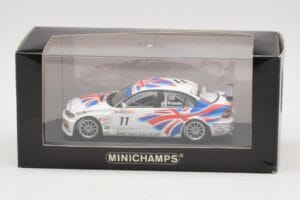 BMW 320i E46 #11 A. Priaulx ETCC Champion 2004 Minichamps 1:43 400042411 メタル - 画像 4/4
