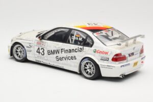 BMW 320i E46 #43 D. Muller WTCC 2005 AUTOart 1:18 80543 メタル - 画像 5/6