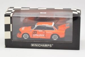 BMW 320i Group 5 #23 E. Cheever / G. Villeneuve 6 Hours of Mosport Class Winners 1977 Damaged Spoiler Minichamps 1:43 4007723 - 画像 5/5