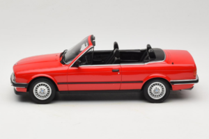 BMW 325i E30 カブリオレ ブライトレッド Otto 1:18 OT1194 レジン - 画像 3/6