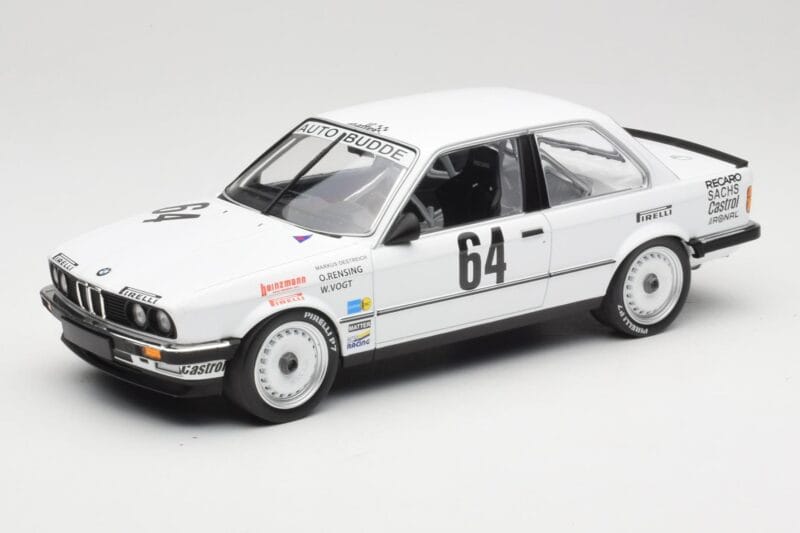 BMW 325i E30 #64 Auto Budde K. Oestreich / E. Rensing Winner 24 Hours Nürburgring 1986 Minichamps 1:18 155862664 メタル